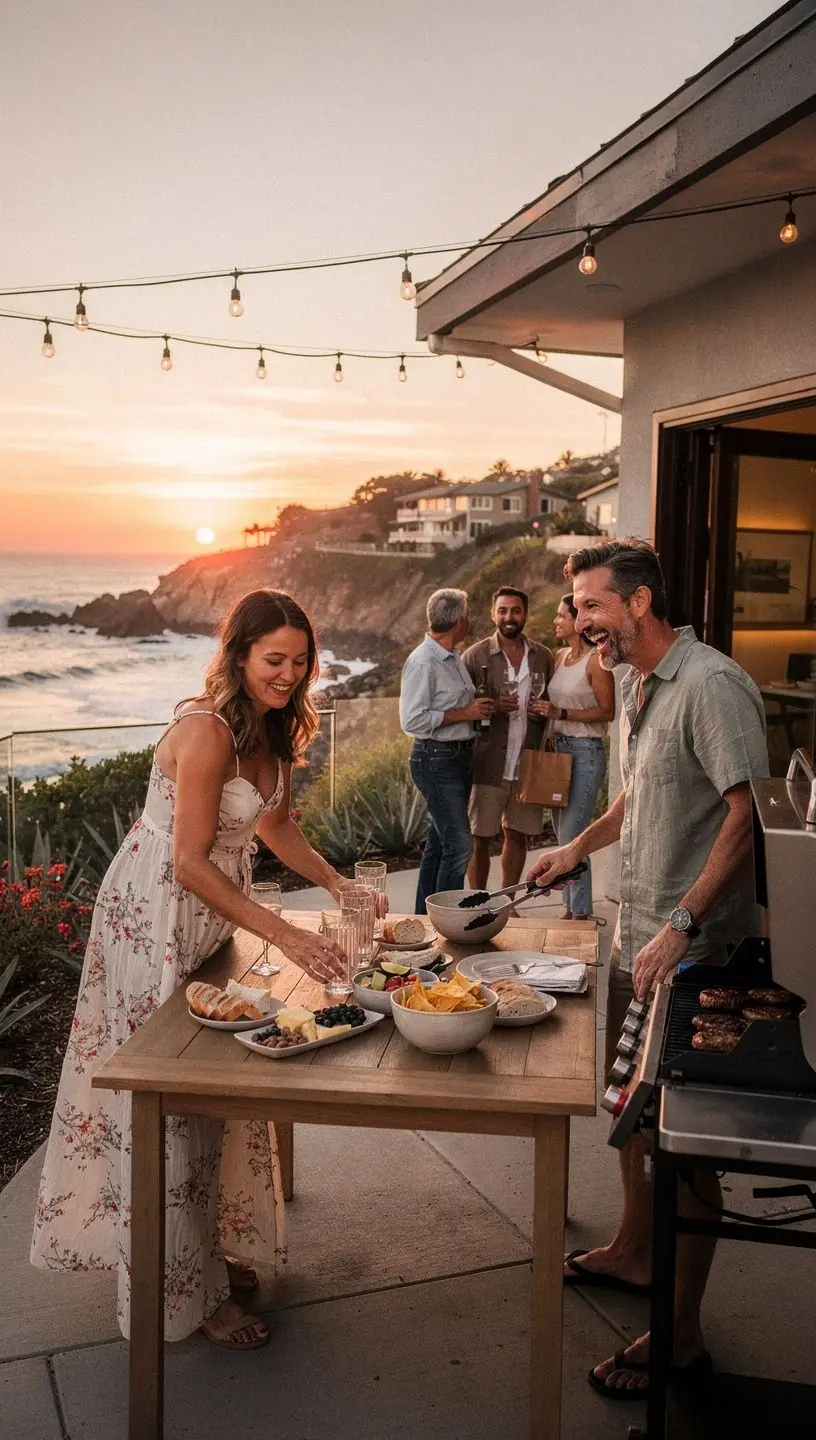 Przytulny kąt z roślinami doniczkowymi i książkami, idealny do relaksu po przeprowadzce.