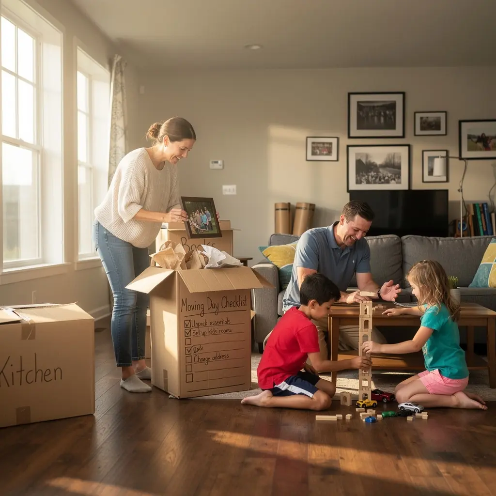 Osoba przeglądająca oferty wynajmu mieszkań na laptopie przy kawie.