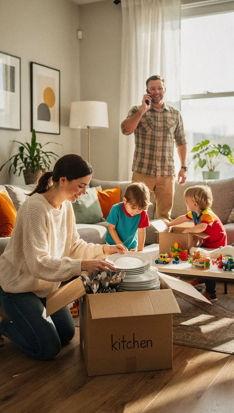 Widok na stylowe mieszkanie do wynajęcia z nowoczesnym wnętrzem.